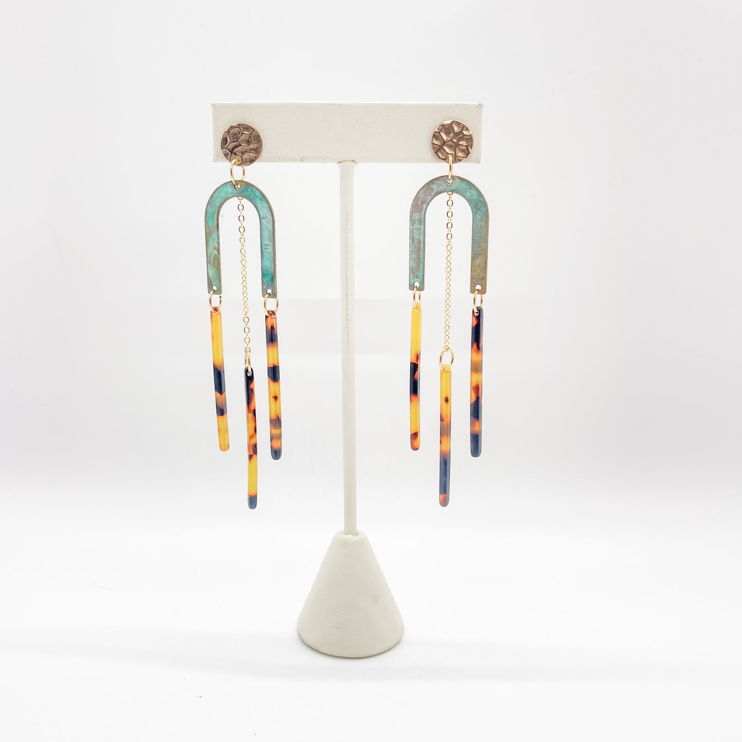 White Lotus Earrings