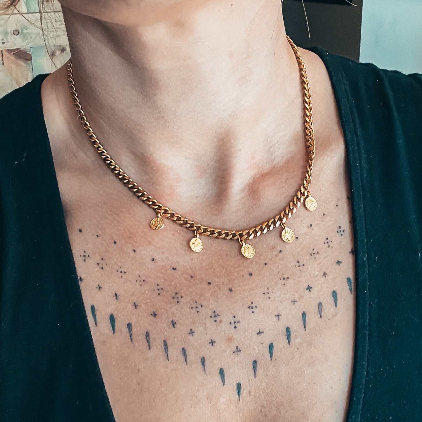 16" Coin Necklace