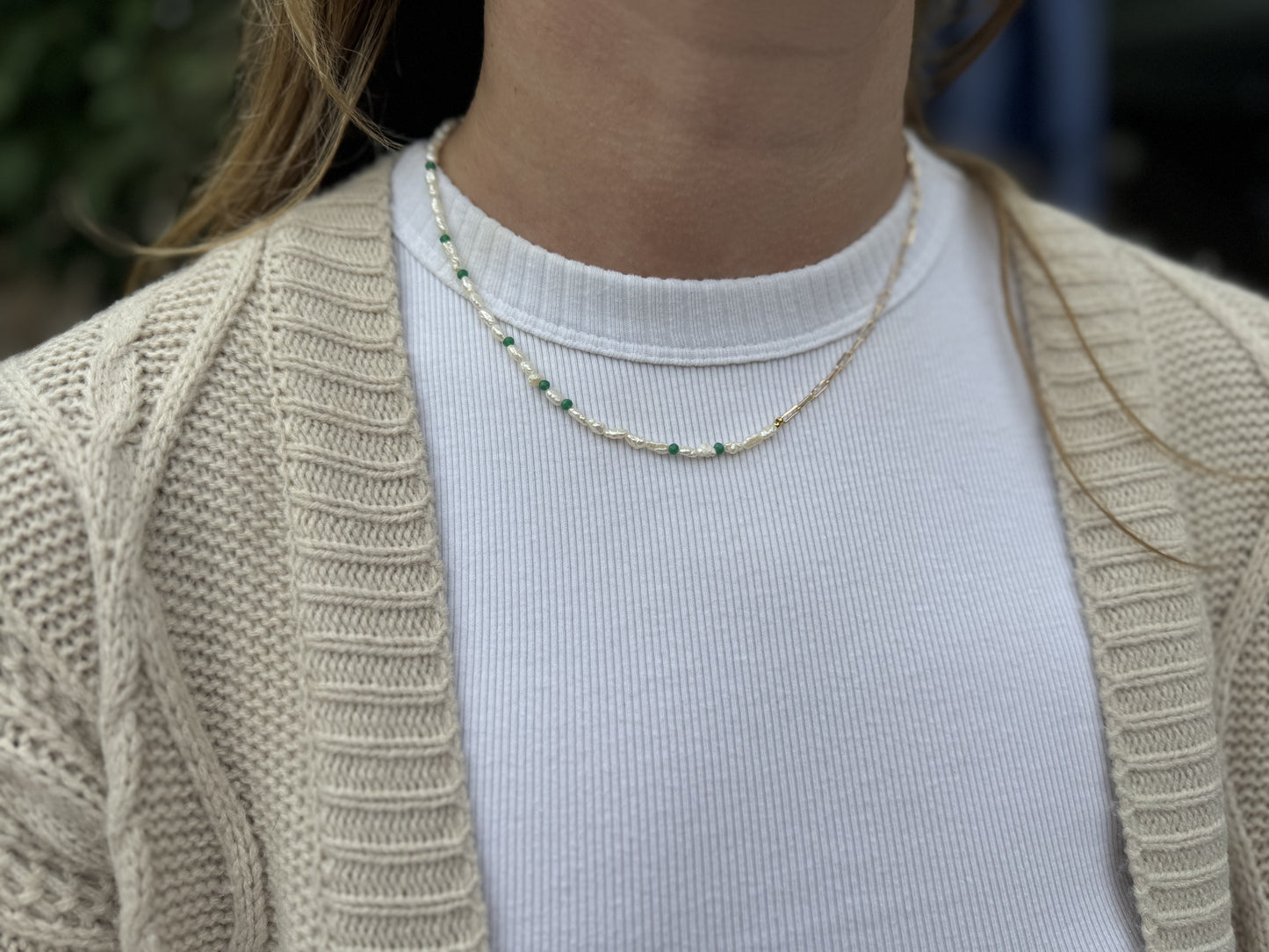 Seaside Pearl Necklace