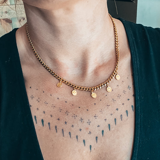 16" Coin Necklace