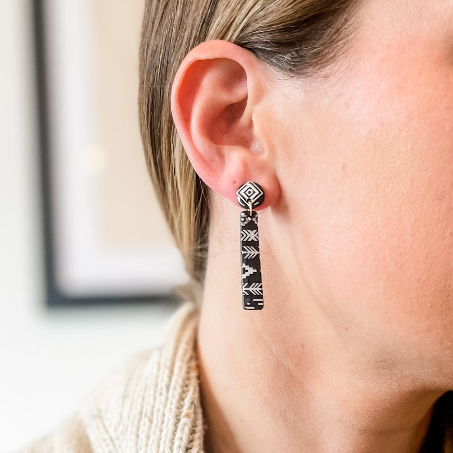 Winter Road Earrings