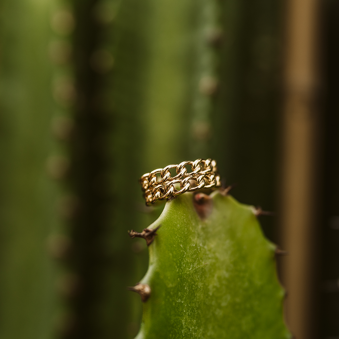 Gabby Adjustable Gold-Filled Ring